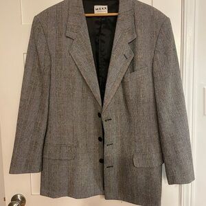 Mexx Men's Classic Checkered Blazer
